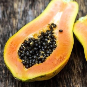 Picture Of Papaya Seed Used To Extract Papaya Seed Essential Oil From