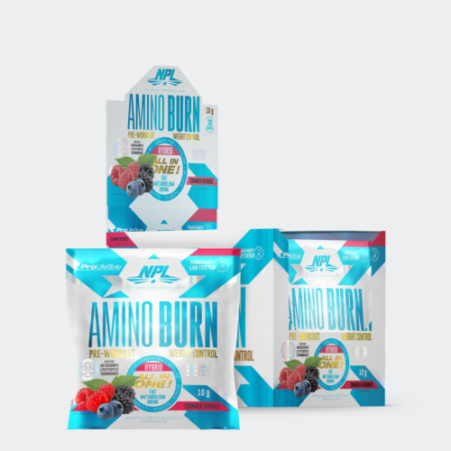 Amino Burn Sachet Box 20 - Summer Berries Amino Burn Sachet Box 20 - Summer Berries