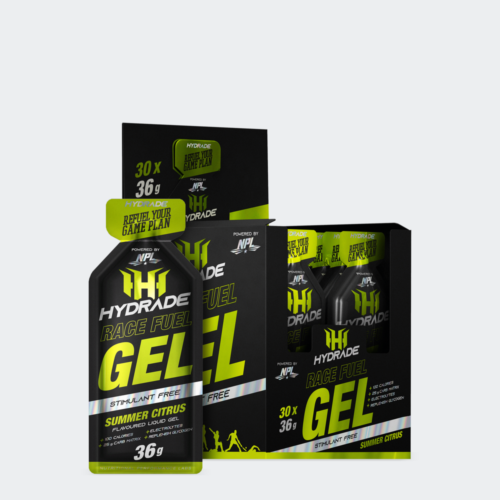 NPL Hydrade Race Fuel Gel 36g Vanilla Xpress Single NPL Hydrade Race Fuel 40g Naartjie single